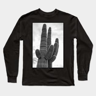 saguaro bw 2 Long Sleeve T-Shirt